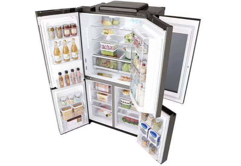 یخچال فریزر ساید الجی X39 دودی 32 فوت مدل GR-X39FMKHL